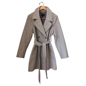 Love Tree Classic Gray Trench Coat